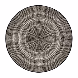 Bonami 1336826, Extérieure, Noir, Monochromatique, Polypropylène (PP), 12 cm, 2,5 kg