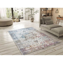 Tapis intérieur multicolore rectangulaire vintage CLASS