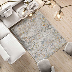 Tapis intérieur multicolore rectangulaire vintage SPRINGS