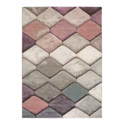 Bonami 1015688, Intérieure, Tapis, Polypropylène (PP), Multicolore, Motif, Géométrique