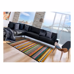 Bonami 1010330 tapis de sol Intérieure Rectangle Polypropylène (PP) Multicolore
