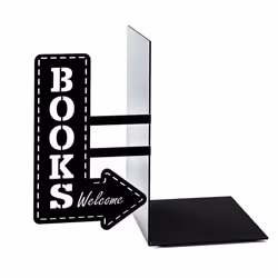 Trendform Bookshop, Noir, Métal, 195 mm, 170 mm, 100 mm, 460 g