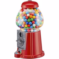 Machine à bonbons American Dream  Rouge Tirelire et distributeur de bonbons de chewing gum...  Métal-Verre  28 x 15 x 16 cm