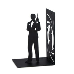 Trendform Secret Agent support de livre Noir Métal