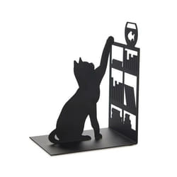 Trendform Fishing Cat support de livre Noir Métal