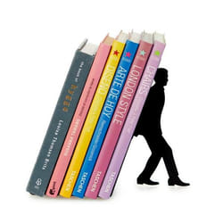Trendform Too Many Books support de livre Noir Métal