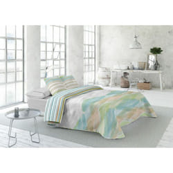Pierre Cardin - couvre-lit lugano green bed de 135 (3 pièces)