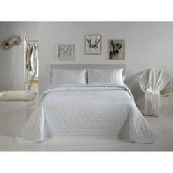 Pierre Cardin - Couvre-lit dots white bed de 90 (2 pièces)