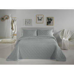 Pierre Cardin - couvre-lit dots pearl grey bed of 105 (2 pieces)
