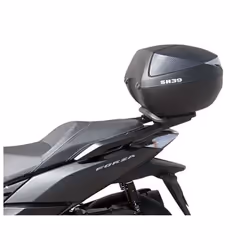 Support top case - HONDA - FORZA 300 - Universel - Quatre saisons - Noir