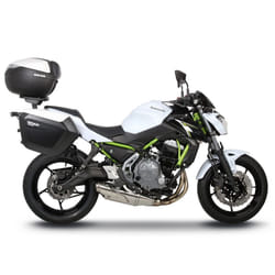 Support valises latérales - SHAD - 3P SYSTEM - Kawasaki Z650 - Noir - Fixation légère et discrète