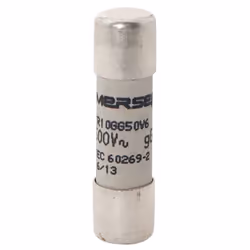 fusible cartouche - 10 x 38 - gg - 10a - 500v - boite de 10 - mersen s218194