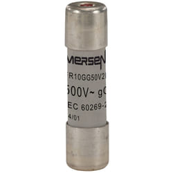 Mersen - fusible cartouche - 10 x 38 - gg - 20a - 500v - avec indicateur - boite de 10 x211551