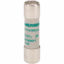 fusible cartouche - 14 x 51 - am - 6a - avec percuteur - 500v - boite de 10 - mersen e219240