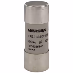 fusible cartouche - 22 x 58 - gg - 100a - sans indicateur - 500v - boite de 10 - mersen e218205