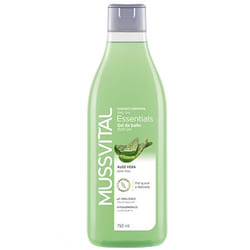 Mussvital Essentials Aloe Vera 750 ml Gel douche Unisexe Corps