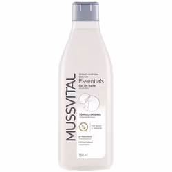 Mussvital Essentials Original Formula, Gel douche, 750 ml, Adultes, Unisexe, Corps, Hydratant, Hydratant, Adoucissant