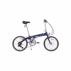 Vélo pliant Dahon Piazza D8 - Bleu - Taille unique - Unisex - 8 vitesses