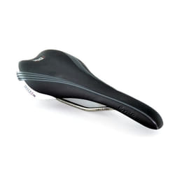Selle de vélo - VELO - Miles I Ti Rails - Homme - Noir - 270 x 132 mm - 235 g
