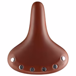 Selle cruiser sans ressort cuir + rivet VELO
