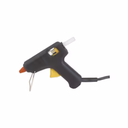 Mini pistolet à colle. Electro DH 04.308 Features : - Pour les adhésifs thermofusibles. - Alimentation à la gâchette. - Compr ...