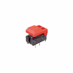 Bouton unipolaire bidirectionnel (SPDT) Electro DH. Couleur Gris 11.514/D/G Caractéristiques : - Bouton unipolaire à double s ...