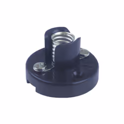 Porte-lampe à vis E-10 Black Electro DH. Connexion par vis 12.060 Caractéristiques : - Porte-lampe à vis. - Connexion par vis ...