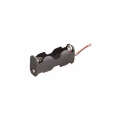Porte-piles pour 2 Batteries de 1'5V (3V). Caractéristiques Nombre de piles 2 Longueur de câble 150 mm Couleur noires Mesures ...