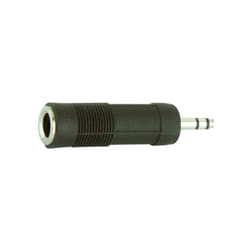 Electro Dh - Adaptateur stéréo 3,5 mm vers mono femelle 6,35 mm 13.220 8430552044917