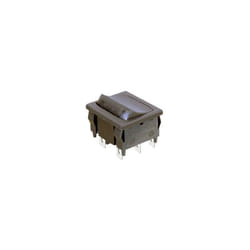 Electro Dh - Interrupteur unipolaire à double clé Couleur Noir 11.187.I/F4/N 8430552058631