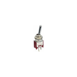Electro Dh - Commutateur Interrupteur à bascule unipolaire miniature 3 Bornes époxy 11.438.C 8430552061457