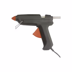 Pistolet à colle Electro DH 04.301 Caractéristiques : - Pour colle thermofusible. - Déclencher l'alimentation. - Comprend deu ...