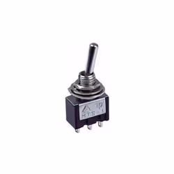 Interrupteur unipolaire à 3 positions et retour à 0. Electro DH 11.435.ITP1R/S Caractéristiques : - Interrupteur unipolaire.  ...