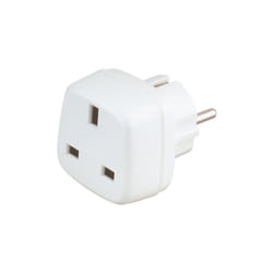 Electro Dh - Adaptateur Shucko-Fiche anglaise Pour usage temporaire 36.062 8430552082001