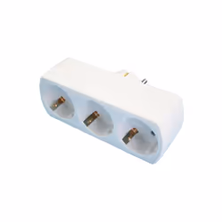 Adaptateur de prise de courant Electro DH 3. Avec la protection de l'enfance 36.048 Caractéristiques : - Avec une base et une ...