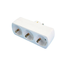 Electro Dh - Adaptateur 3 prises Avec protection des enfants 36.048 8430552084449