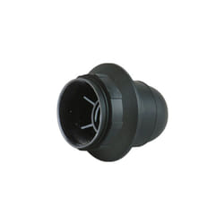 Electro Dh - Douille E27 avec vis et rondelle Couleur Noir 4 a 250 v . 12.093/N 8430552085927
