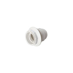 Douille E27 avec vis et rondelle Couleur blanc 4 a 250 v Electro Dh 12.093/B 8430552085934