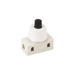 Electro Dh - Interrupteur unipolaire à bouton-poussoir 2A/250V 11.172.I 8430552088690