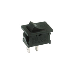 Electro Dh - Interrupteur unipolaire Type Switch 10A/250V. On-On -faston 11.182.C 8430552091799