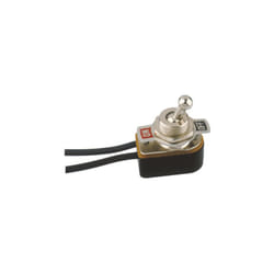 Interrupteur unipolaire ON-OFF Levier métallique Electro DH. Câble de connexion 115 mm 11.420.I/M/CC 8430552094639