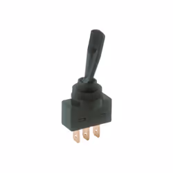 Interrupteur unipolaire ON-OFF-ON Levier en plastique Bornes de connexion 6'35 mm Electro DH 11.422.I/C Caractéristiques : - ...