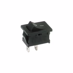Interrupteur unipolaire 3 positions soudables 10A/250V ON-OFF Electro DH. 11.182.I/TP/SO Caractéristiques : - Interrupteur un ...