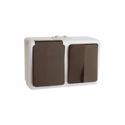 Base schuko. Caractéristiques communes Intensité maximale 16A/250V~ Indice de protection IP54 Versions Réf. Tapez 36,526/FDB  ...
