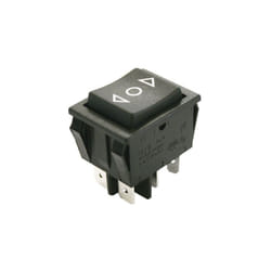 Interrupteur 11.405.I/TP bipolaire Type d'interrupteur 3 positions 16A/250V Faston on-off-on Electro Dh Couleur Noir 8430552113255