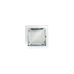 Downlight Square 2x18w E27 Chrome 80.056cr