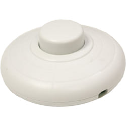 Electro Dh - Pédale de commande 2A/250V Blanc 11.645/B 8430552118670