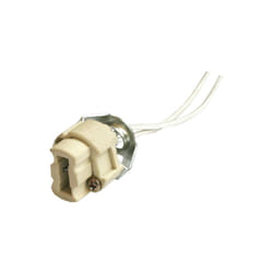 G9 bi-pin porte lampe halogène sans soporte 250 V Avec 15 cm de câble en fibre de verre Electro DH. 12.073/SS 8430552121212