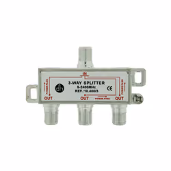 Distributeur 3 Terre 3 voies. SPLITTER Electro DH. Avec DC power pass 10.400/3 Features : - Distributeur (SPLITTER). - Avec l ...