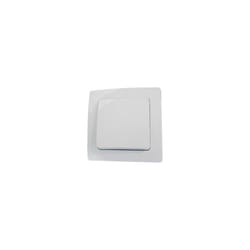 Electro Dh - Interrupteur à encastrer 10 A/250 v 36.535/I/B, blanc, 843055552137718